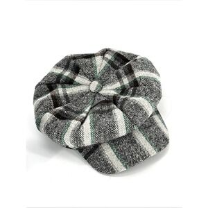 Magid Hats Y2K Newsboy OSFM Tweed Cap Emo/Grunge